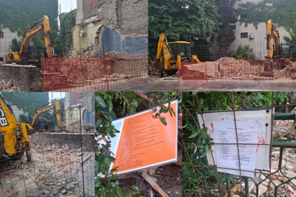 "TOP HOUSE" NAPRAVIO HAOS NA GRADILIŠTU! Stanari u ulici Jovana Ćirilova u blatu, pesku i šutu! (FOTO/VIDEO)