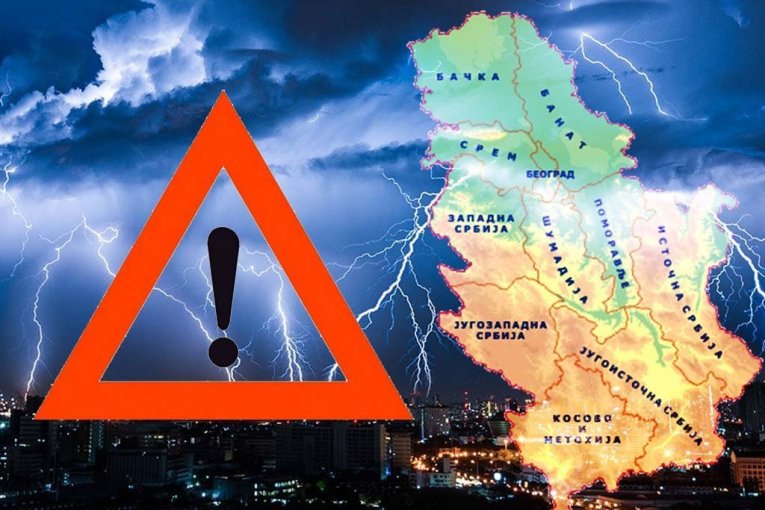 СРОЧНОЕ ПРЕДУПРЕЖДЕНИЕ RHMZ! Вся страна под метеорологической тревогой