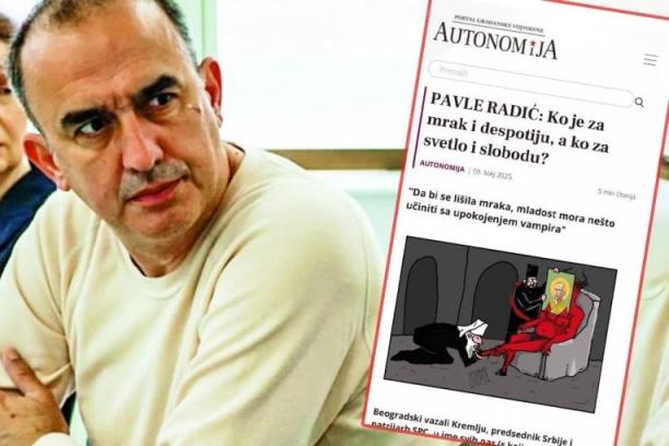 SKANDALOZNA KARIKATURA NA DINKOVOM SAJTU! Traže "upokojenje vampira", aludiraju na Srpsku pravoslavnu crkvu! (FOTO)