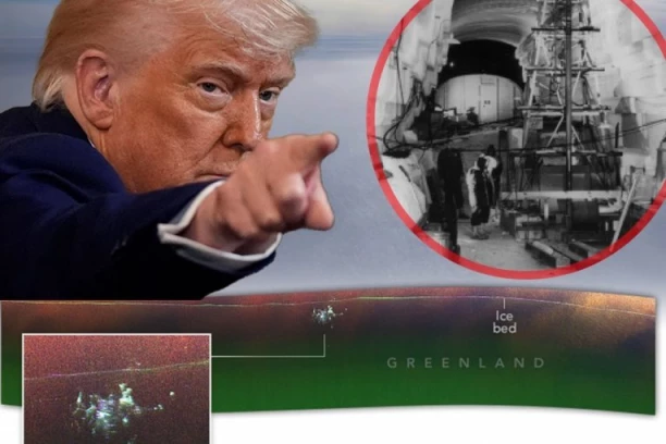 SADA JE JASNO ZAŠTO JE TRAMP ZAGRIZAO ZA GRENLAND! Po svaku cenu želi komad ove zemlje - otkriven GRAD ISPOD LEDA!