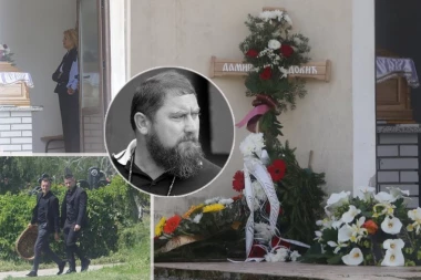 JELENA DOKIĆ NIJE DOŠLA NA OČEVU SAHRANU, ALI ON JE ZATO TU: Stigao je prvi, a evo i s kim je došao! (FOTO, VIDEO)