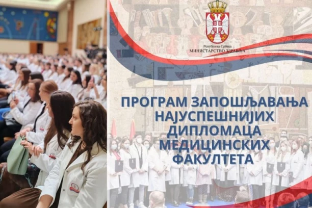 DRŽAVA ZAPOŠLJAVA NAJBOLJE STUDENTE MEDICINE! Raspisan konkurs, a EVO ko ima pravo da se prijavi!