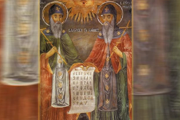 DANAS JE SLAVA I CRVENO SLOVO: Obeležavamo uspomenu na Ravnoapostolne svetitelje Kirila i Metodija!