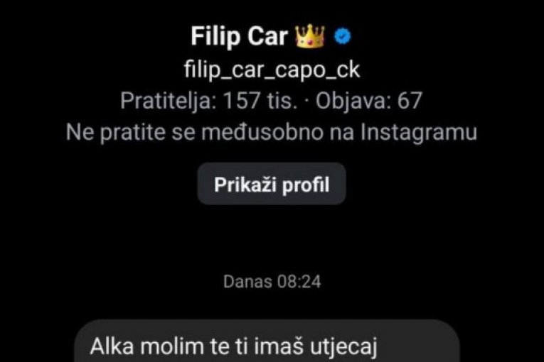 Maja Marinković pretučena slike Filip Car