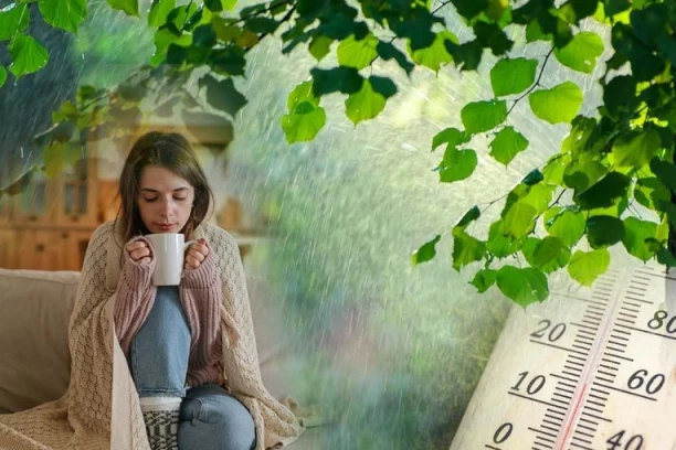 TEMPERATURA ĆE BITI SVEGA DVA STEPENA! Meteorolozi najavljuju nastavak kiša i zahlađenje - A EVO KADA STIŽE LEPO VREME