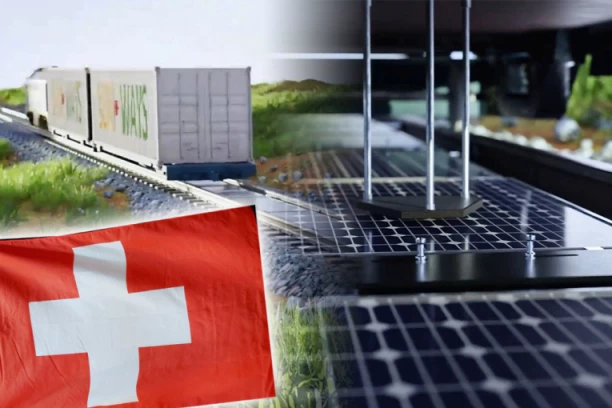 ČUDO U ŠVAJCARSKOJ! Prvi put na svetu  postavljeni solarni paneli između šina! AUTOMATSKI SE RASPOREĐUJU, RADNICI NISU POTREBNI, A NEMA PREKIDA NI SAOBRAĆAJA!