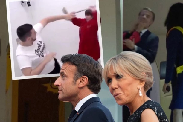 BRIDŽET JE MALO TVRĐE "POMAZILA" MAKRONA... A onda je internet EKSPLODIRAO! Mimovi su pokazali da su Srbi zauvek nebeski narod - uporedili ih sa Miljanom i Zolom!