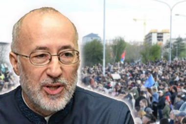 STUDENTI-FOTELJAŠI NAPALI DEKANA! Haos ispred Pravoslavnog bogoslovskog fakulteta u Beogradu