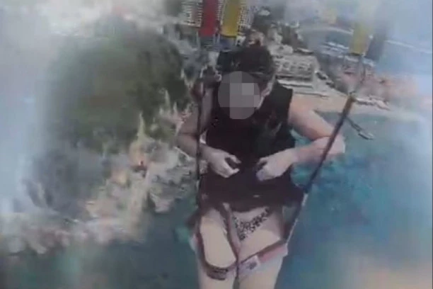 OVO SU BILE TIJANINE POSLEDNJE REČI! Očevici progovorili o kobnoj parasejling vožnji u Budvi: "NIJE SE PLAŠILA"