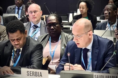 Ministar Lončar na 157. zasedanju Izvršnog odbora Svetske zdravstvene organizacije