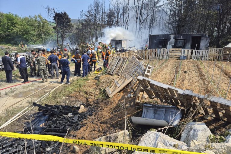 Pad aviona u Južnoj Koreji