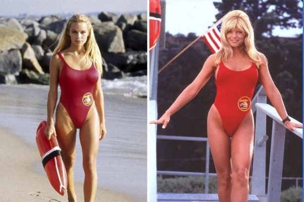 OVO GLEDATE NA SOPSTVENU ODGOVORNOST! Glumica serije "Čuvari plaže" ponovo obukla čuveni kostim i zapalila društvene mreže! (FOTO)