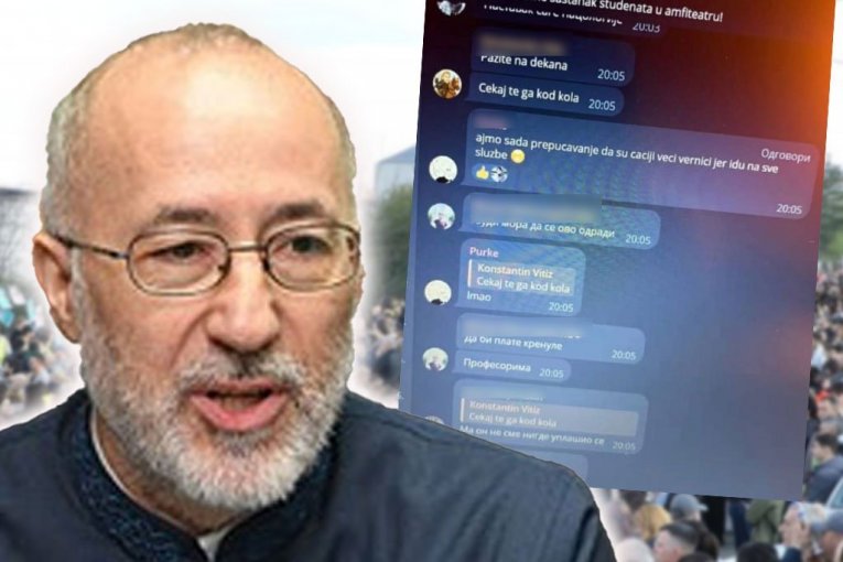 PAZITE NA DEKANA, ČEKAJTE GA KOD KOLA: Isplivala prepiska kako su studenti-foteljaši planirali napad na prvog čoveka Bogoslovskog fakulteta (FOTO)