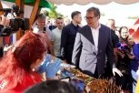 "NA ISTOKU SRBIJE SMO URADILI MNOGO I UVEK NEDOVOLJNO": Predsednik Vučić se zahvalio na veličanstvenom dočeku u Jelašnici