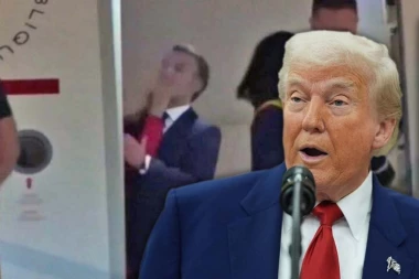 TRAMP DAO ZAPANJUJUĆI SAVET MAKRONU POSLE ŠAMARANJA: "Mora da pazi na vrata..."!