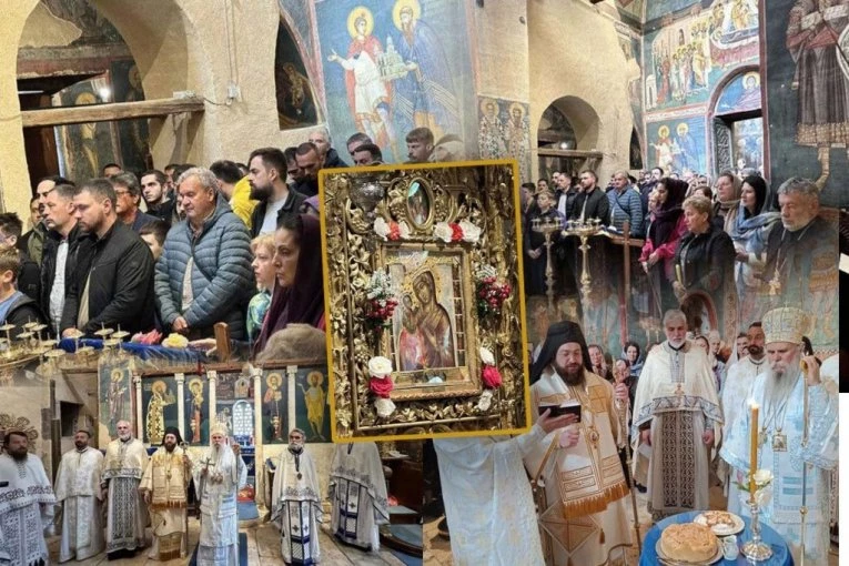 PRED OVOM IKONOM NA KOSOVU DEŠAVAJU SE ČUDA: Proslavljen praznik Pećke Bogorodice, koju je naslikao apostol Luka, a u Srbiju doneo Sveti Sava