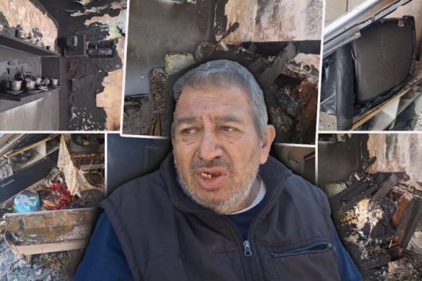 "DA NISAM SIŠAO, SIN I DECA BI MI BILI POKOJNI!" Deka Salija je u Nišu izvlačio unuke bez svesti iz kuće u plamenu! (VIDEO)