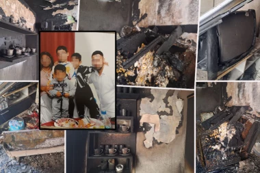 OVO SU MALIŠANI KOJI SU UMALO IZGORELI U NIŠU! Roditelji i četvoro dece iz Niša jedva preživeli požar, rođaka porodice kroz suze otkrila detalje drame: "Mislila sam da su svi mrtvi!"