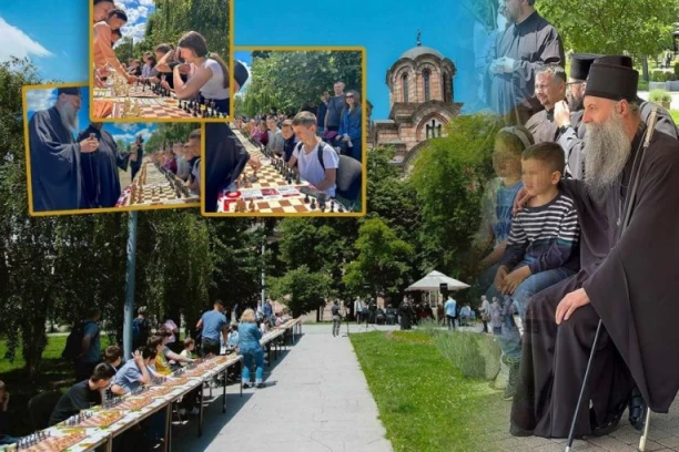 "KROZ SPORT POKREĆEMO SVE TALENTE KOJE NAM JE BOG DAO!": Patrijarh Porfirije blagoslovio male šahovske genijalce i uputio poruku koja se pamti