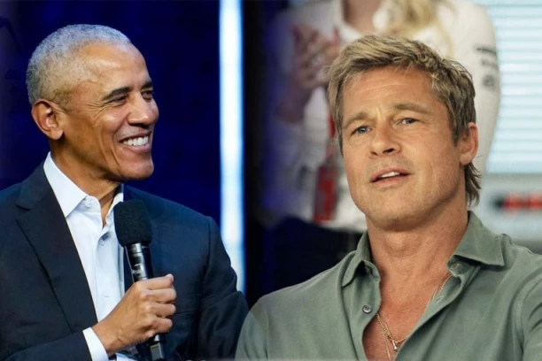 IZNENAĐUJUĆE VEZE POZNATIH U SVETU: Ko bi rekao - Bred  Pit Obamin rođak