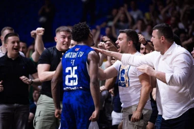 HEROJ BUDUĆNOSTI SRUŠIO ZVEZDU MERIDIANBET, PA SE POVREDIO! Ovo niste videli na TV ekranima