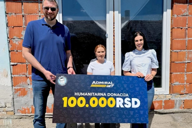 ADMIRALBET I JAOMILE: Koš za dobro delo