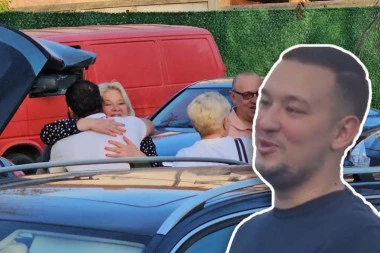 STIGLI SPECIJALNI GOSTI NA PROSLAVU ROĐENJA, SVI SU GLEDALI ŠTA VADE IZ GEPEKA! Roditelji Uroša živkovića podigli atmosferu DO USIJANJA! (FOTO)