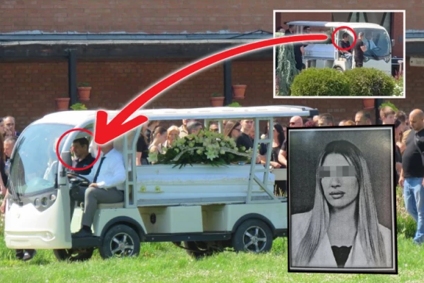 "ČEDO MOJE, KAKO ĆEMO BEZ TEBE"! Deka nastradale Tijane nije mogao da stoji na nogama! ODVEZLI GA DO UNUKINOG GROBA! (FOTO, VIDEO)