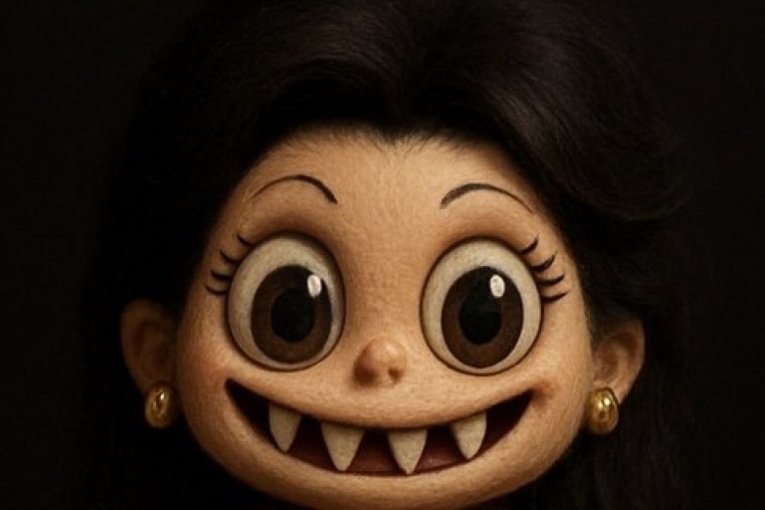 Dragana Mirković kao Labubu igračka