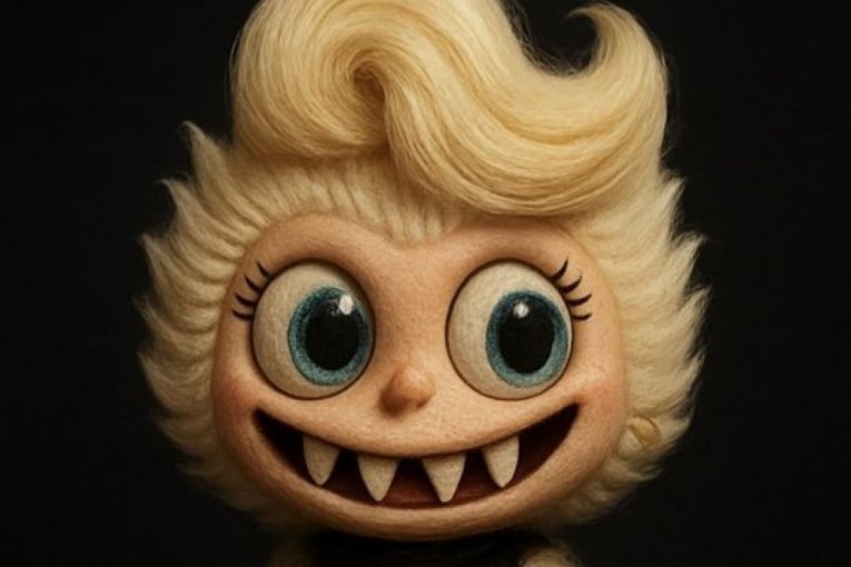 Dara Bubamara kao Labubu igračka