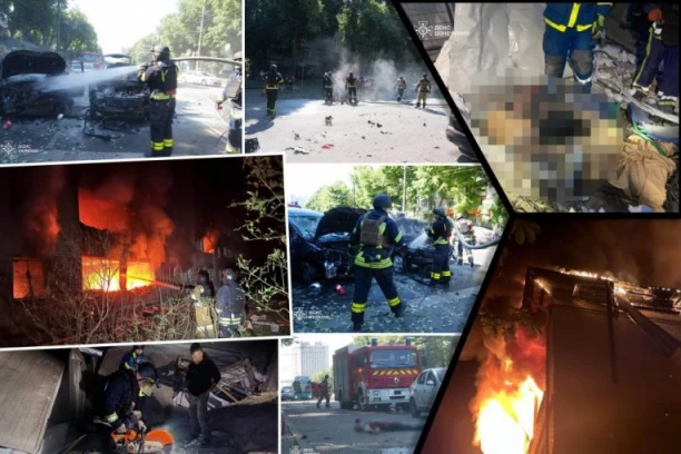 PONIŽENI RUSI KRENULI U BRUTALNU OSVETU: Napadnuti Sumi i Nikolajev, Moskva upotrebila Kinžal (FOTO/VIDEO)