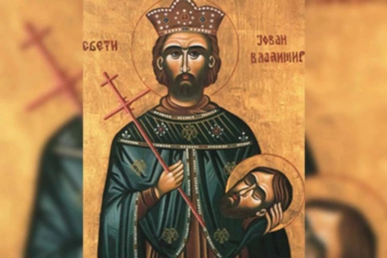 NA PREVARU DOVEDEN ISPRED CRKVE I TU OBEZGLAVLJEN! Slavimo prvog srpskog sveca Jovana Vladimira, kneza srpskog!