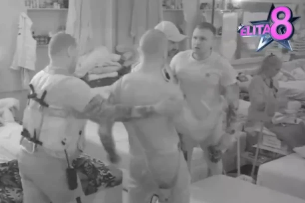 STEFAN KARIĆ PODIVLJAO USRED NOĆI: Izbio neviđeni KARAMBOL, krenuo kao ZVER na Munjeza - obezbeđenje ODMAH reagovalo! (VIDEO)