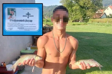"BRATANAC, OVO NIJE SMELO DA SE DESI!" Sahranjen tinejdžer (17) koji je motorom sleteo s puta, tetka neutešna! ČETIRI DANA MU SE BORILI ZA ŽIVOT!