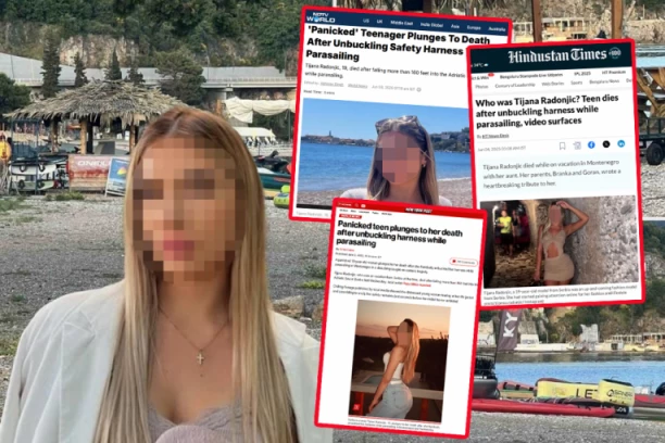 SMRT TIJANE RADONJIĆ (19) TOKOM LETA PARASEJLINGOM U BUDVI POTRESLA CEO SVET! Ovi mediji su izveštavali o tragediji, jedni se pozvali na Republiku! (FOTO)