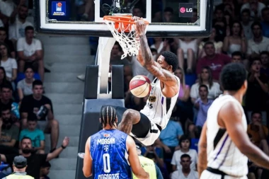 PARTIZANU JE SVETLA BUDUĆNOST: Brejk crno-belih u Morači