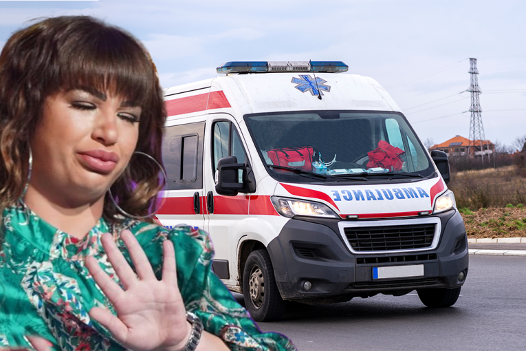 Miljana Kulić u bolnici