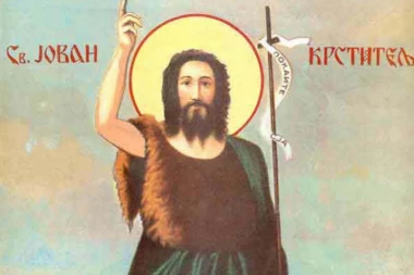 DANAS JE CRNO SLOVO I VELIKI PRAZNIK:  Slavimo Treće obretenije glave svetog Jovana Krstitelja!