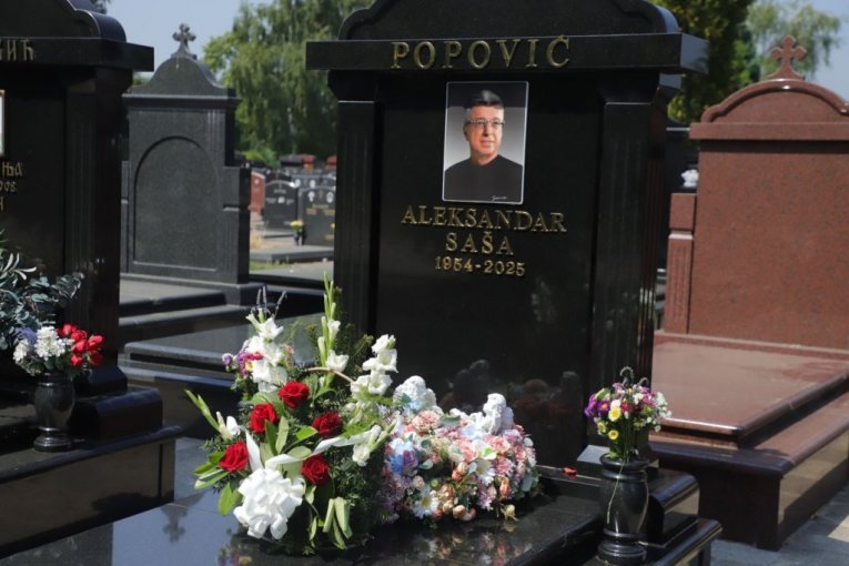Saša Popović grobno mesto