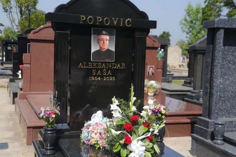 Saša Popović grobno mesto