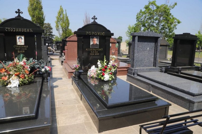 Saša Popović grobno mesto