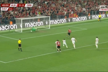 SRBIJA SLAVI ĐORĐA PETROVIĆA! Pogledajte kako je naš golman odbranio penal protiv Albanije (VIDEO)