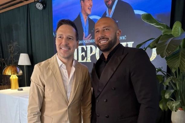 POLUMENTINA SUPRUGA KAO MILION DOLARA: Dado i Peđa Jovanović promovisali duet, a svi gledali u LEPU IVONU! (VIDEO)