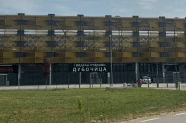 ODAVDE "ORLOVI" POLEĆU KA MUNDIJALU: Zavirili smo na stadion Dubočica u Leskovcu na dan meča (FOTO, VIDEO)