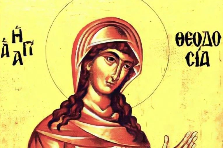 PRIVEZALI SU JOJ KAMEN OKO VRATA I BACILI JE U MORE: Danas slavimo jednu od najhrabrijih svetiteljki, Prepodobnomučenicu Teodosiju Tirsku