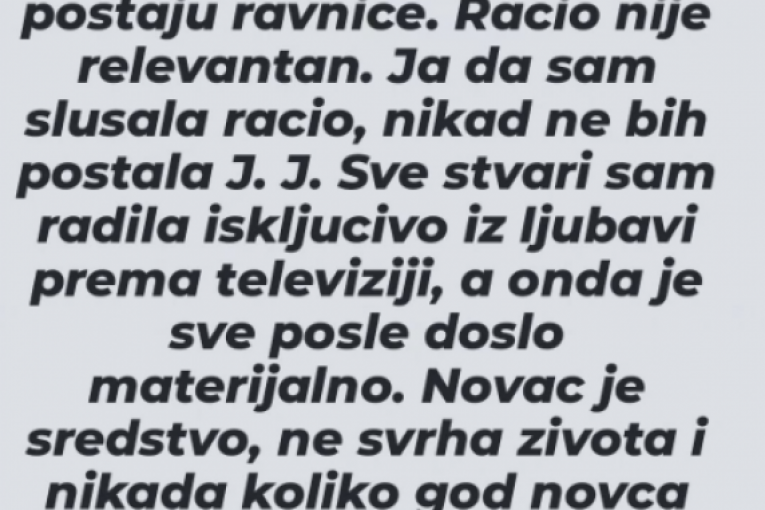 Objave Jovane Jeremić