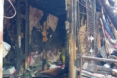 HOROR KOD ĆUPRIJE! Pronađeno telo u izgoreloj kući!