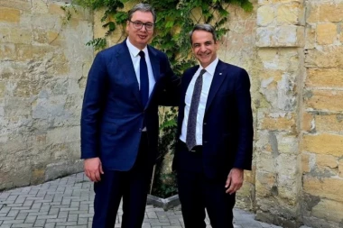 UVEK DOBAR SUSRET SA PRIJATELJEM KIRJAKOSOM MICOTAKISOM! Vučić: "Zajedničkim projektima ćemo dodatno učvrstiti ekonomsku saradnju" (FOTO)