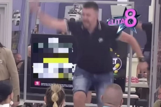 LOM U "ELITI 8" LEDI KRV U ŽILAMA! Neviđene scene u rijalitiju - krenula mu PENA na usta, pa se ZALETEO preko stola: "Izgledaš kao LEŠ" (VIDEO)