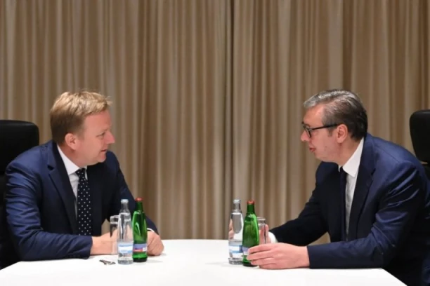 KOSOVO JE TEMA NAJVIŠEG PRIORITETA! Vučić se sastao sa Sorensenom: Srbija je uvek za dijalog! (FOTO)